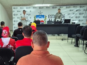 MP participa de reunião e apresentação de plano operacional para CRB x Santos