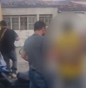 [Vídeo] Foragido por tráfico e corrupção de menores em Penedo é preso pela Polícia Civil