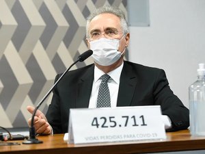 Renan Calheiros critica ação no STF e cita ocupação de leitos em AL