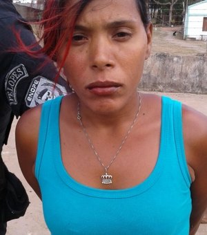 Mulher é presa em flagrante por porte ilegal de arma de fogo