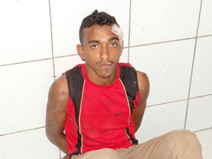 Reeducando monitorado com tornozeleira é linchado e detido após assaltar vítimas