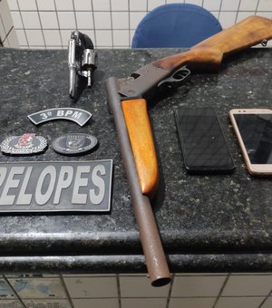 Jovem de 18 anos é preso por porte de irregular de armas em São Sebastião