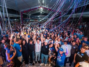 Teotônio Vilela: Família Pereira reúne multidão em apoio a Renan Filho