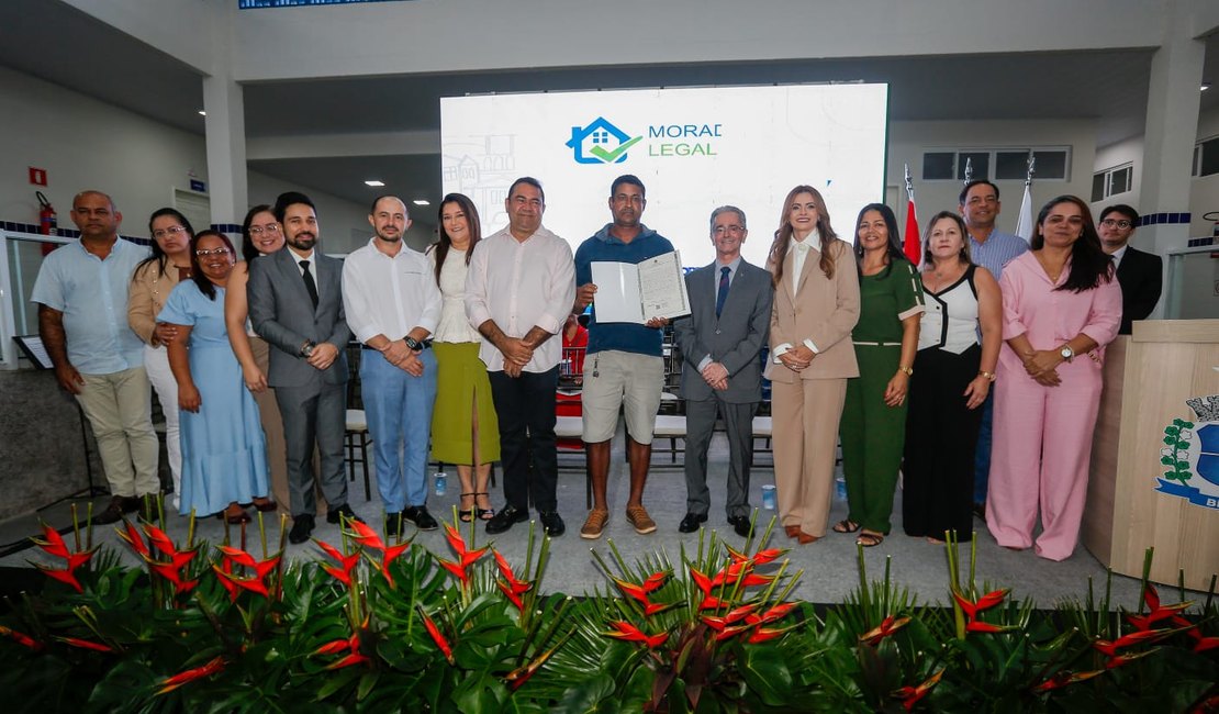 Judiciário de Alagoas regulariza 111 imóveis no município de Belém