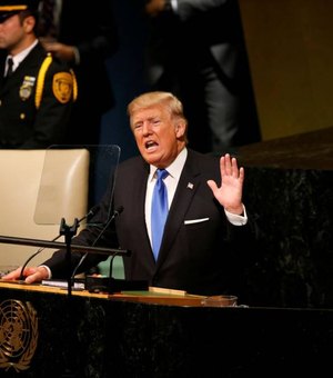 Trump diz que pode ter que “destruir totalmente” Coreia do Norte