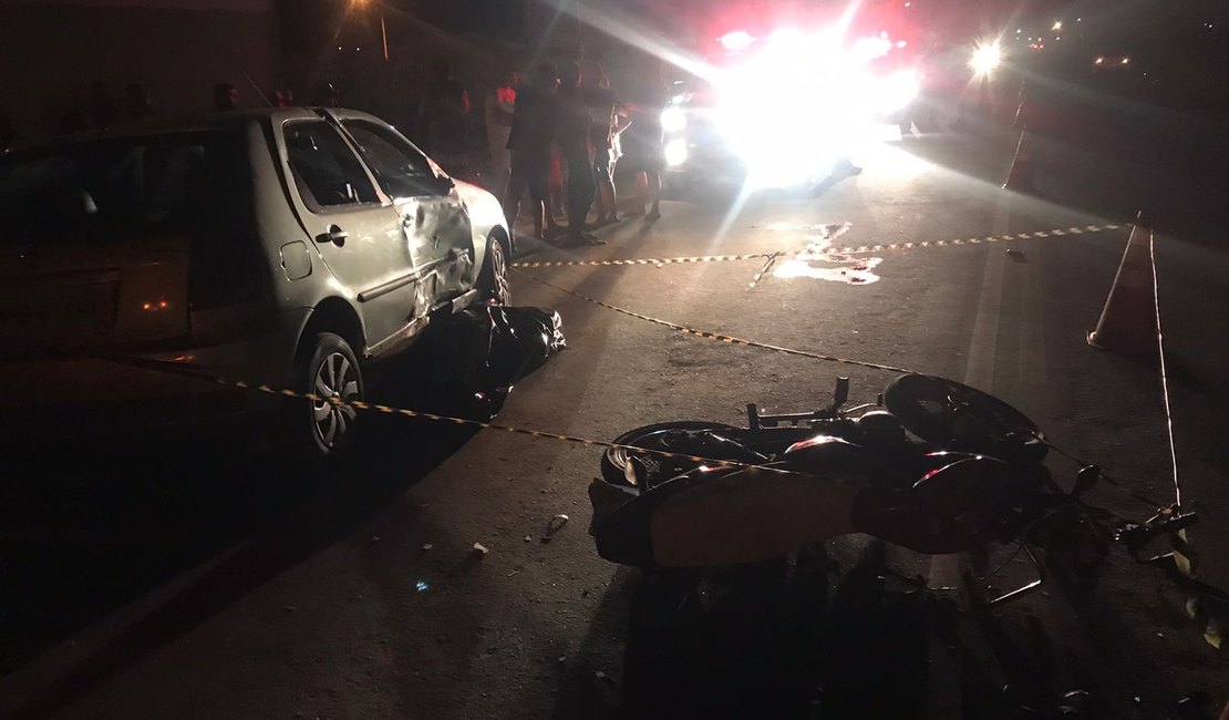 Motociclista morre após colisão com carro em rodovia de Craíbas