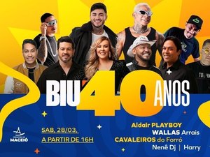 Benedito Bentes celebra 40 anos com grande festa neste sábado (28)