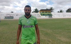 Atacante Tiago Sheik, reforço do Miguelense