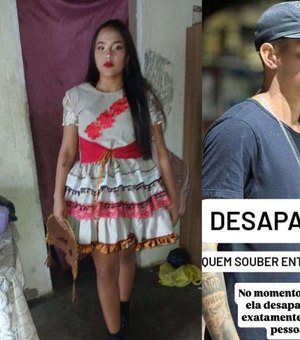 Adolescente dada como desaparecida reaparece em casa com namorado