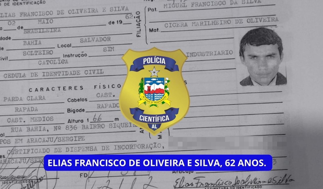 Polícia Científica procura familiares de homem que vivia em situação de rua em Penedo