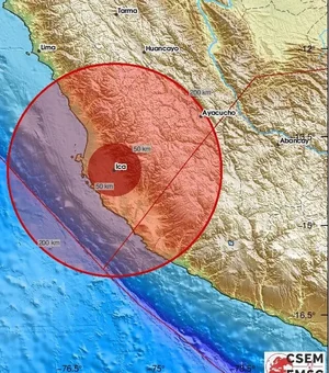 Terremoto de magnitude 7,2 atinge área pouco povoada do Peru