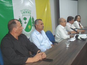 Com presença de vereadores, Rogério Teófilo anuncia criação da Guarda Municipal em Arapiraca
