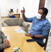 Em reunião com a PM, Júlio Cezar anuncia videomonitoramento para Palmeira