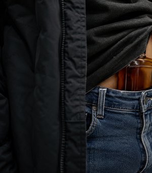 Cliente é preso em supermercado com garrafa de whisky escondida na calça