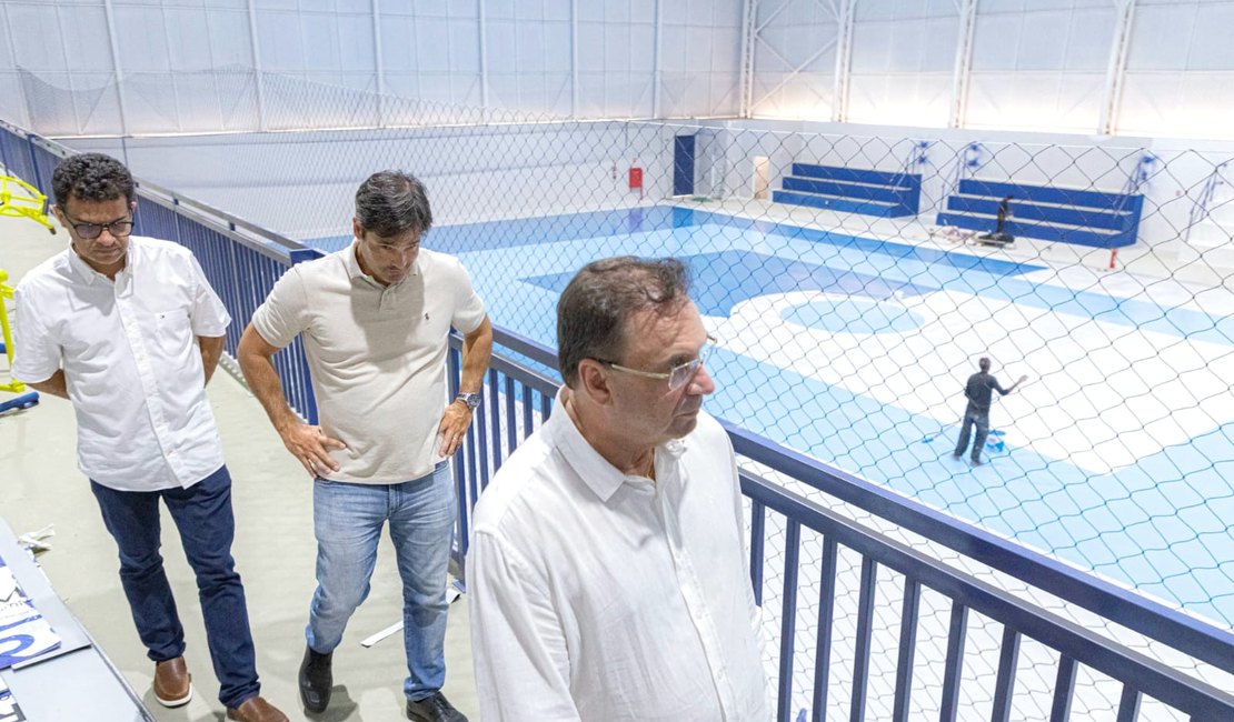 Prefeito Luciano destaca avanços nas obras do complexo esportivo em Bananeiras