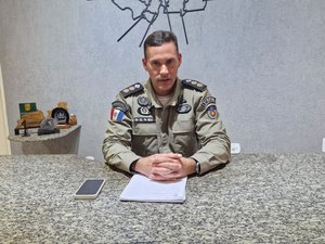 Novo comandante do 3º BPM, TC Diego Sarmento se reúne com oficiais da unidade em Arapiraca