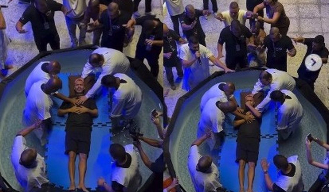 Batismo em igreja no Rio repercute após jovem voltar a andar e emocionar fiéis
