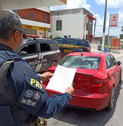 PRF e PC prendem foragido da Justiça pelos crimes de roubo e adulteração de veículo