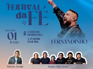 Cantor gospel denunciado por assédio a adolescente é retirado do Festival da Fé