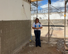 Ziane Costa visita obras de reforma escolar no Povoado Cruz