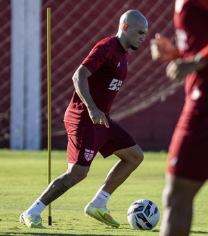 ​CRB foca em reação na Série B e Guilherme Pato projeta briga pelo acesso: 'Trabalhamos duro'