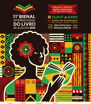 11ª Bienal do Livro de Alagoas terá atrações para todos os públicos