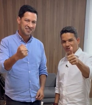 Rodrigo Cunha reforça apoio a pré-candidato Abidias Martins para vereador, em Maceió