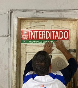 Vigilância Sanitária de Maceió interdita mercadinho e panificação irregulares