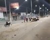 Carro atinge árvore e causa estragos na Avenida Fernandes Lima, em Maceió