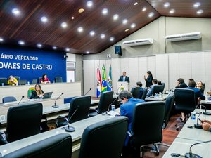 Câmara de Maceió: vereadores realizam discussão sobre nota técnica do Serviço Geológico do Brasil