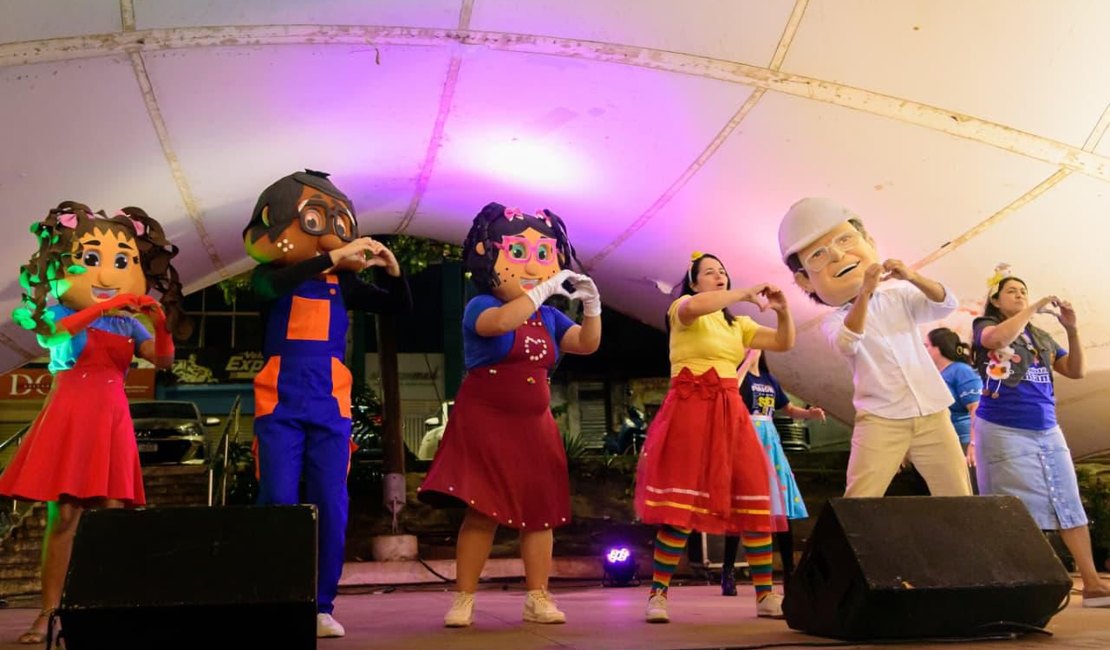 Arapiraca comemora Dia das Crianças na Marginal do Riacho Piauí com muita música e alegria