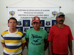 Operação no Agreste resulta na prisão de quatro pessoas