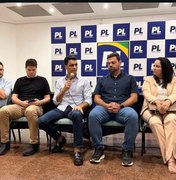 Fabiana e Severino Pessoa participaram de reunião com JHC e comando estadual do PL, em Maceió