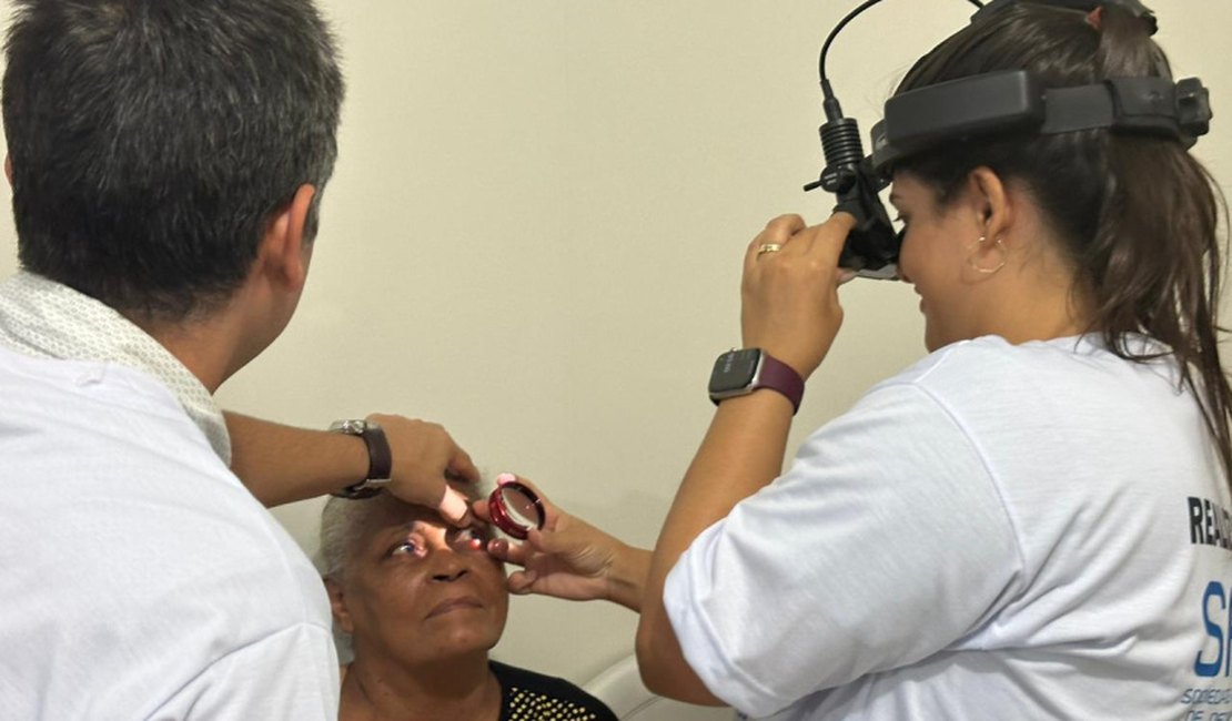 Pam Salgadinho realiza rastreamento de usuários com retinopatia diabética