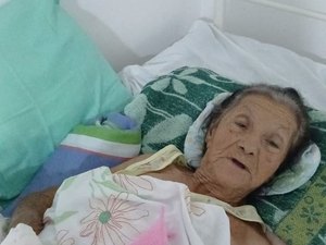 Família faz campanha para ajudar idosa internada com infecção grave e pede apoio para transferência hospitalar