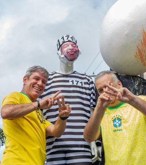 'Desistir nunca foi uma opção', afirma Cabo Bebeto em manifestação contra Lula e Moraes