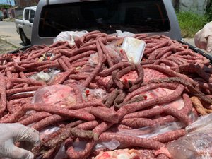 Vigilância Sanitária apreende mais 1.550 kg de alimentos impróprios para consumo
