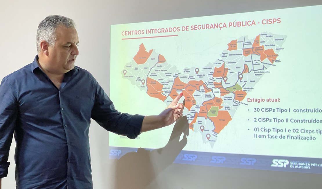 Segurança Pública se reúne com prefeitos para discutir implantação de novos CISPs em Alagoas