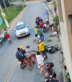 [Vídeo] Acidente grave de trânsito é registrado em Japaratinga