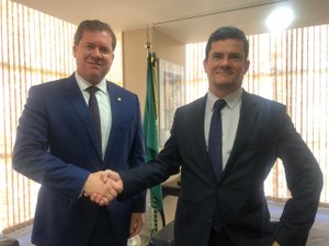 Marx Beltrão se reúne com Sérgio Moro e sela votação de MP do COAF