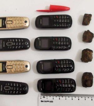 Dois detentos passam por cirurgia para retirar 26 celulares do corpo