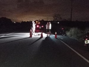 Motociclista morre e duas pessoas ficam feridas após grave acidente, na AL-110, em Arapiraca