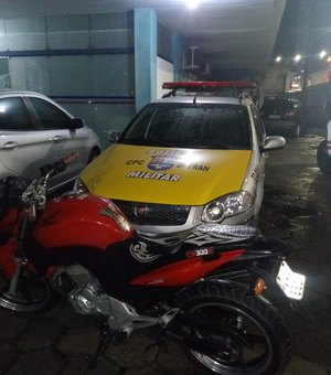 Ex-reeducando é preso com motocicleta roubada em Cruz das Almas