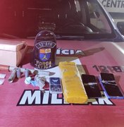Suspeito de tráfico e homicídios é preso com drogas e arma artesanal em Maceió