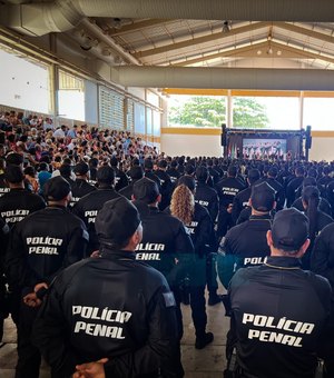 Emoção marca dia da formatura dos novos policiais penais de Alagoas