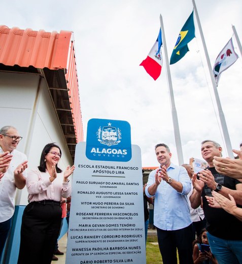 Paulo Dantas entrega 9ª unidade da Escola do Coração em Feira Grande