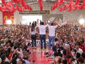 Governar para quem mais precisa, prometeu Renan Filho