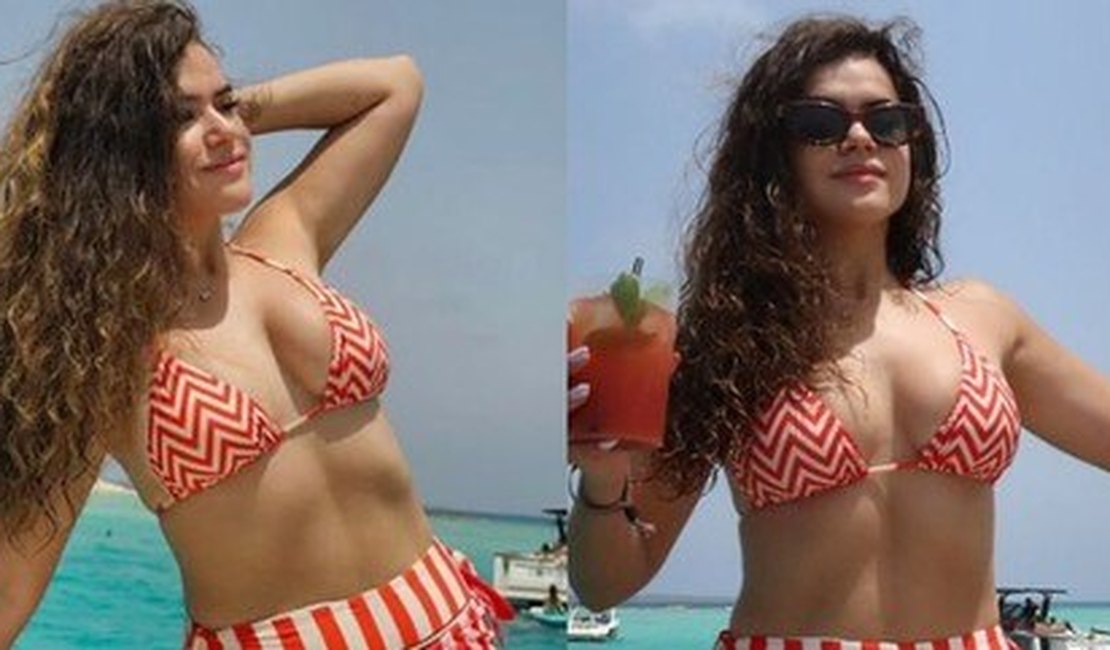 Maisa Silva arrasa no look de praia durante viagem de férias com João Guilherme na Europa