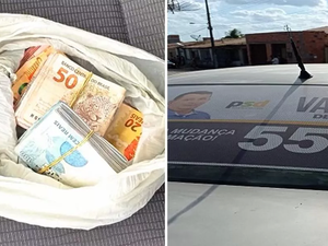 Candidato a vereador é preso com mais de R$ 15 mil na cueca