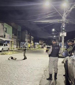 Homem morre após ser baleado em via pública da parte alta de Maceió